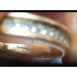 18k diamond half eternity ring open to sensible offers
