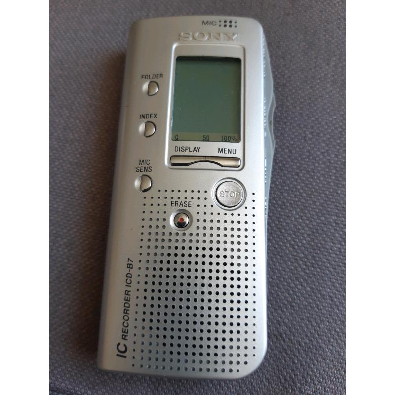 Sony ic recorder