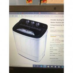 Portable washing machine dryer still in box