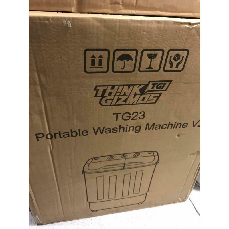 Portable washing machine dryer still in box