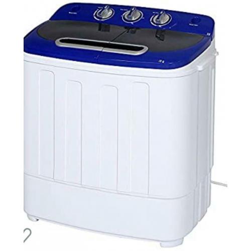 Portable Compact Mini Twin Tub Washing Machine & Spin cycle 3.6 washer & dryer