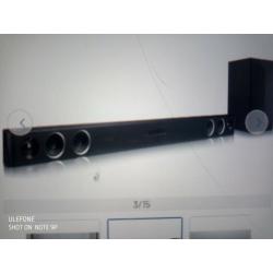 LG 300WATT SOUND BAR WITH SUBWOOFER NEW CONDITION