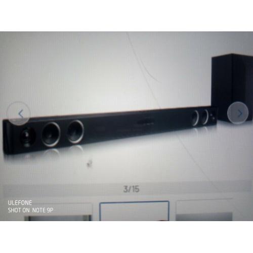 LG 300WATT SOUND BAR WITH SUBWOOFER NEW CONDITION