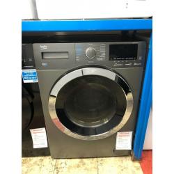 Beko graphite 8kg 5kg washer dryer. ?360. new/graded. 12 month guarantee