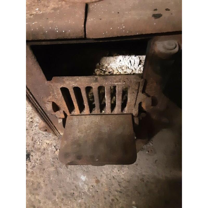 Vintage Nelson Log Burning Stove
