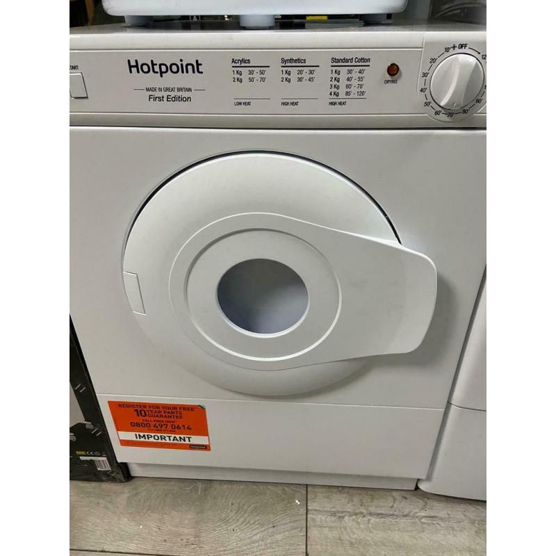 4kg Hotpoint Small Vented Dryer