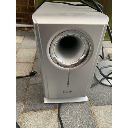 Subwoofer with speakers