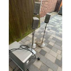Subwoofer with speakers