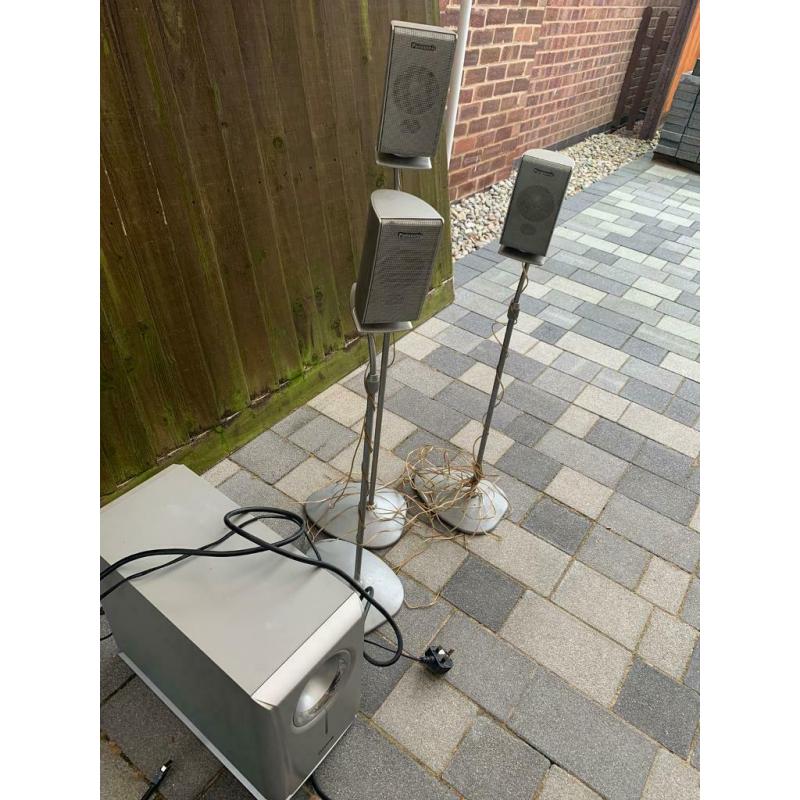 Subwoofer with speakers