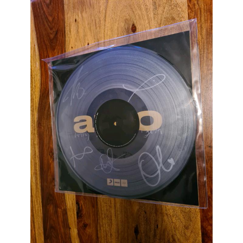 Bring me the horizon signed Amos record