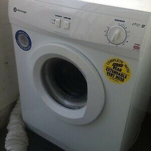 31 Whiteknight 44AW 6kg White Vented Tumble Dryer 1YEAR WARRANTY FREE DELIVERY