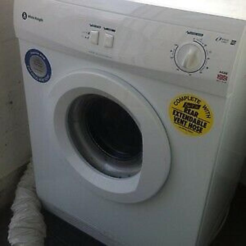 31 Whiteknight 44AW 6kg White Vented Tumble Dryer 1YEAR WARRANTY FREE DELIVERY