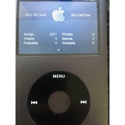iPod classic 120gb comes with 8371 songs