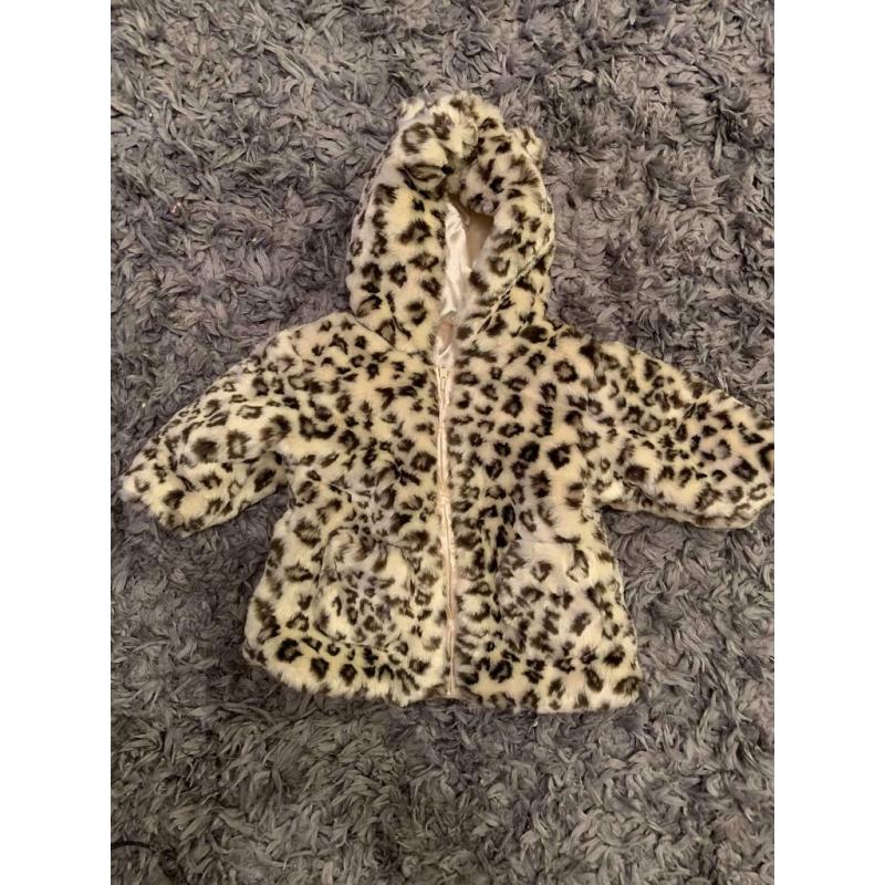 Baby fur coat
