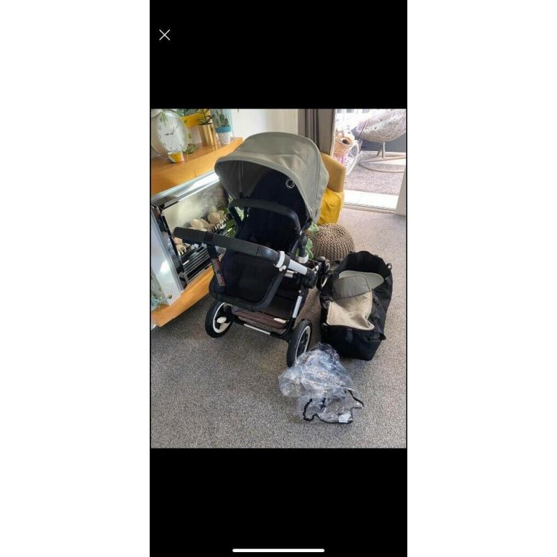 Bugaboo Buffalo Pram & pushchair khaki