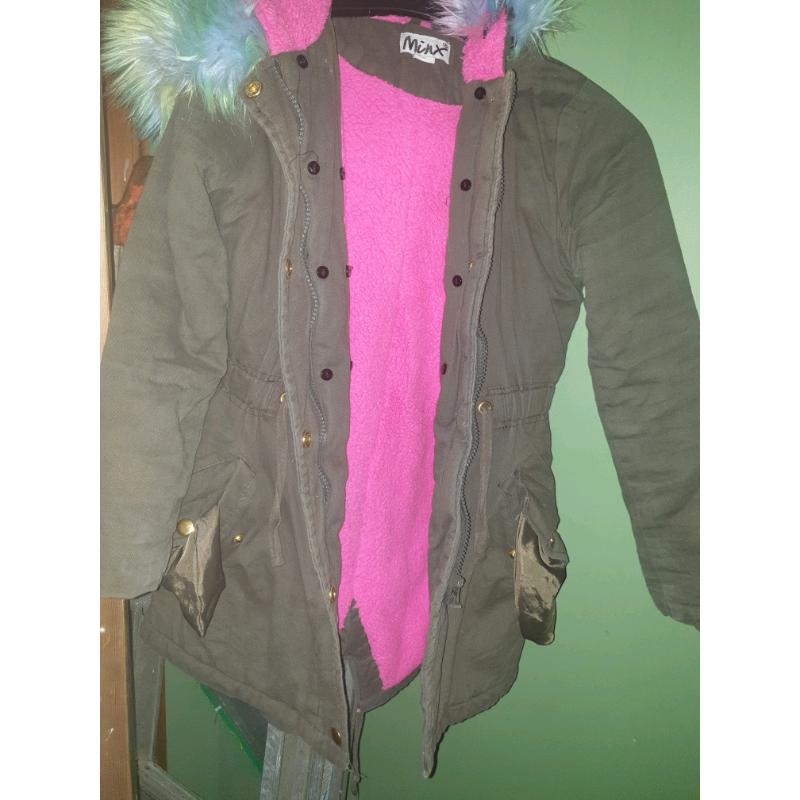 Parka coat 9-10yrs
