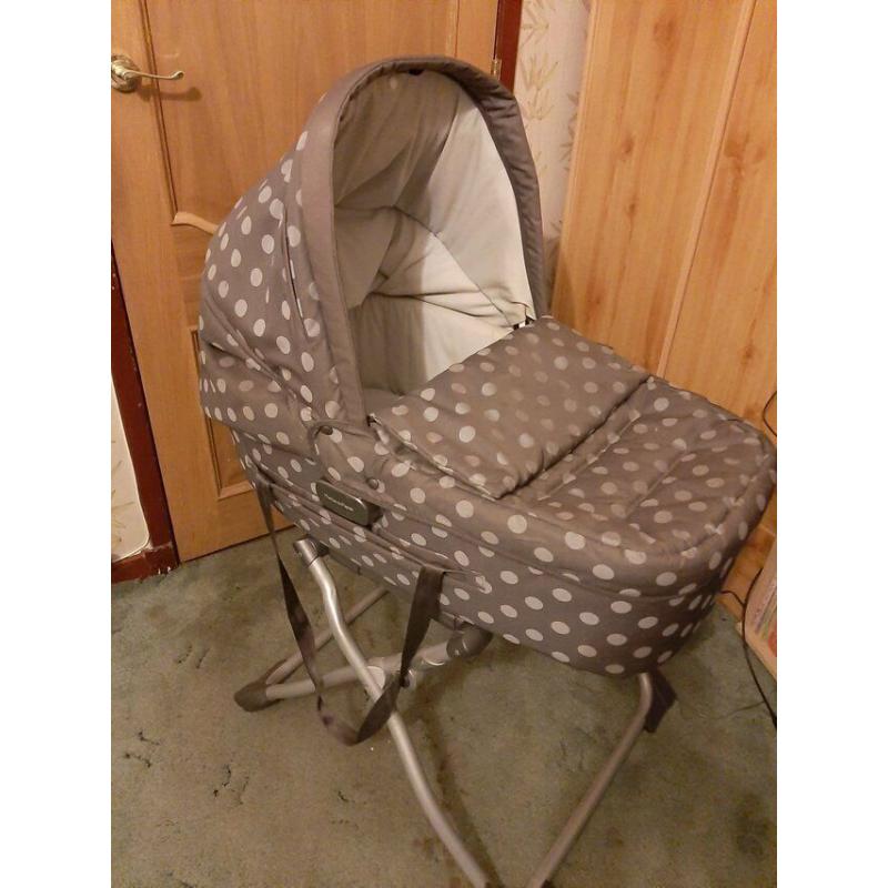 Pram/car seat/ carry cot combo, Joie brand, unisex colour
