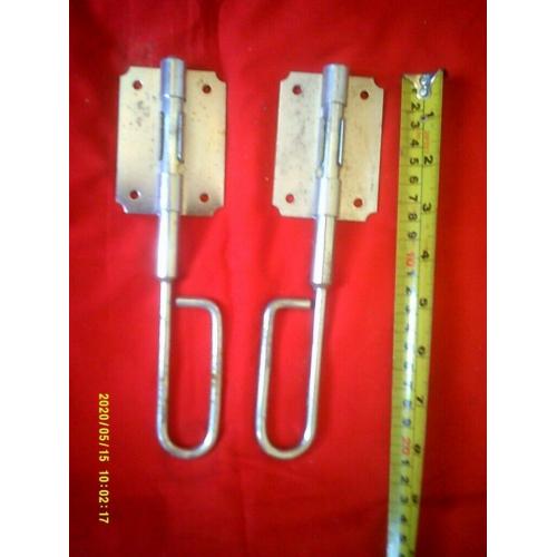 PAIR OF TOP/BOTTOM/SIDE SHOOT BOLTS