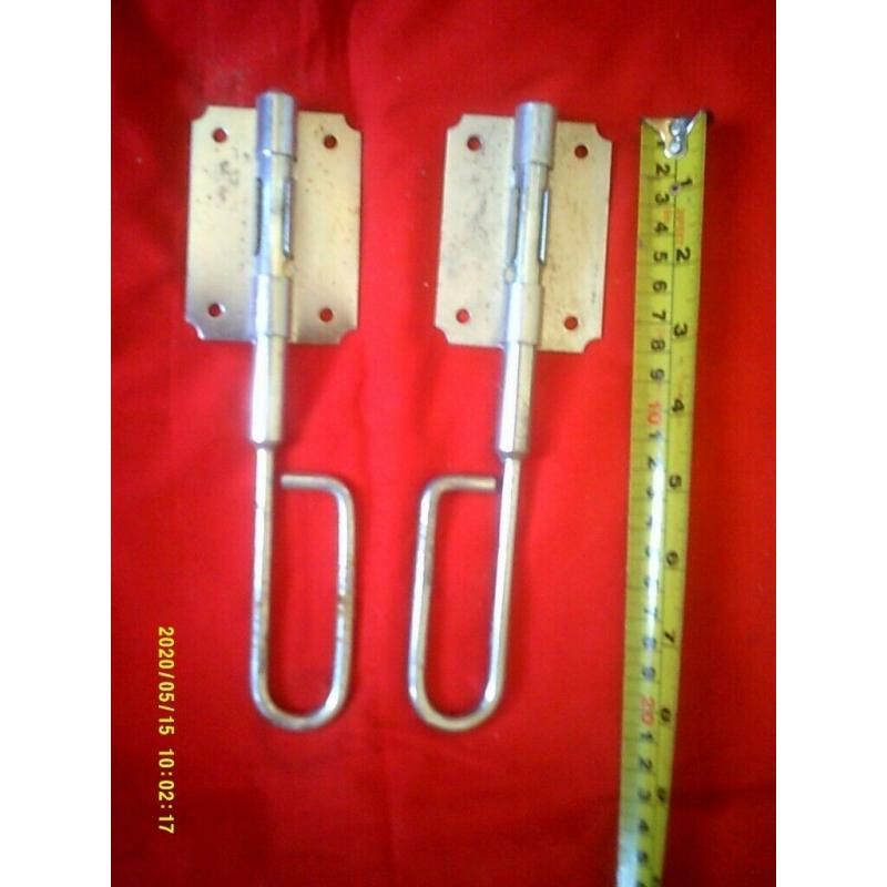 PAIR OF TOP/BOTTOM/SIDE SHOOT BOLTS