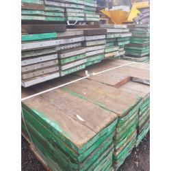 Reclaimed scaffold boards