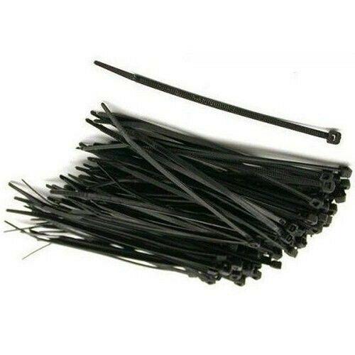 2000 Black Nylon Cable Ties 10x 200 Packs New