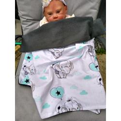 Cute Small Lightweight Baby Blanket
