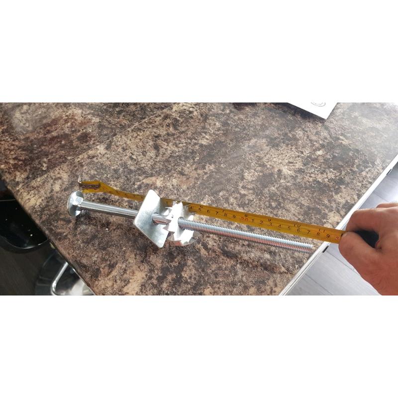 Bolt with washer and nut