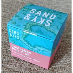Sand & Sky Australian Pink Clay Porefining Face Mask Detoxify and Brighten 60g