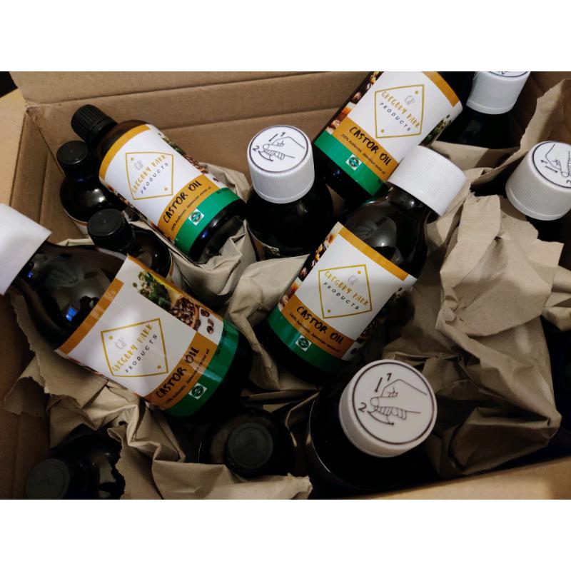 Wholesale 100% Black Castor oil