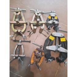 Pipfitting alignment clamps