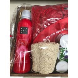 Hamper/Gift set: Rituals Shower, L?Occitane Oil, M&S Scarf, Sponge, Tea Lights. New. Collect Fulham