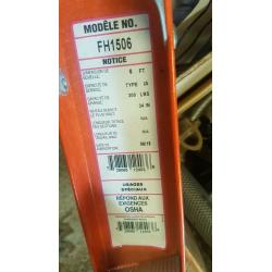 Single Piece Fiberglass Ladder