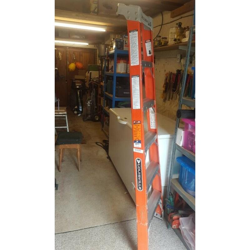 Single Piece Fiberglass Ladder