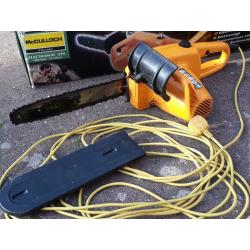 McCulloch Electric Chainsaw