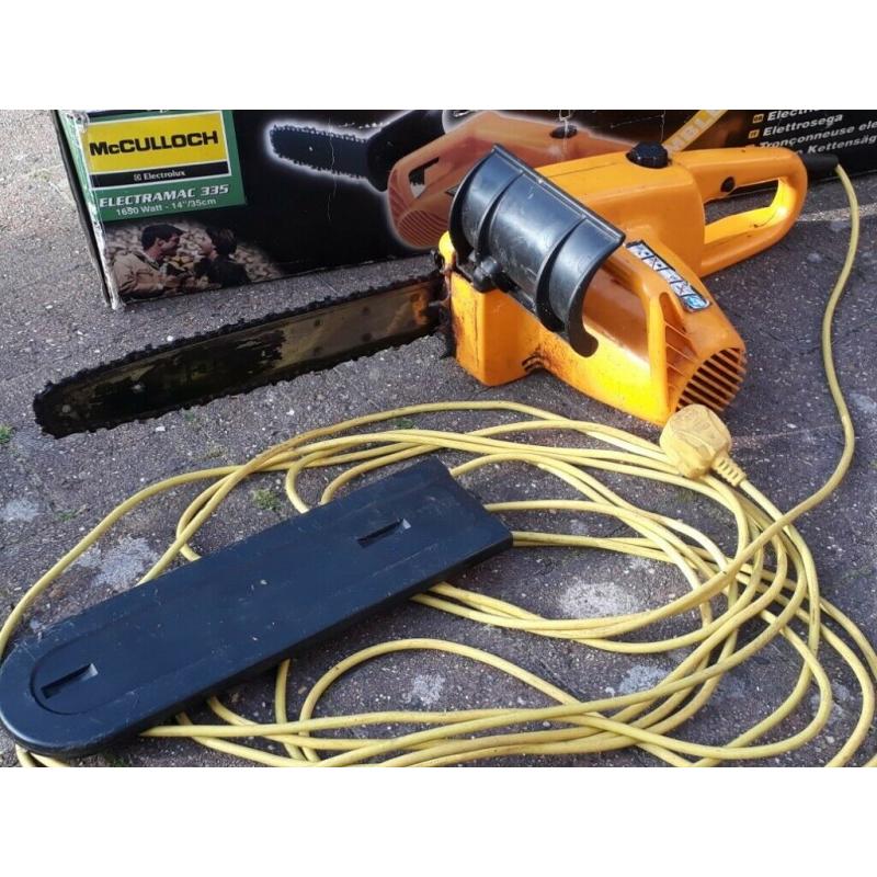 McCulloch Electric Chainsaw