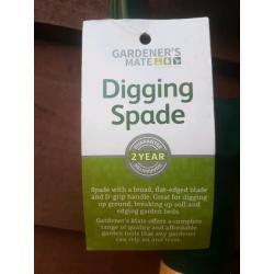 Garden spade