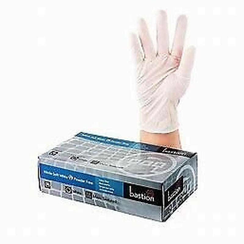 Nitrile Gloves (Small) White