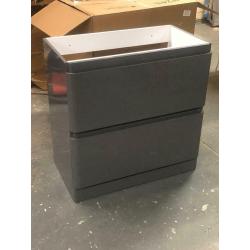 Brand new Grey vanity unit only
