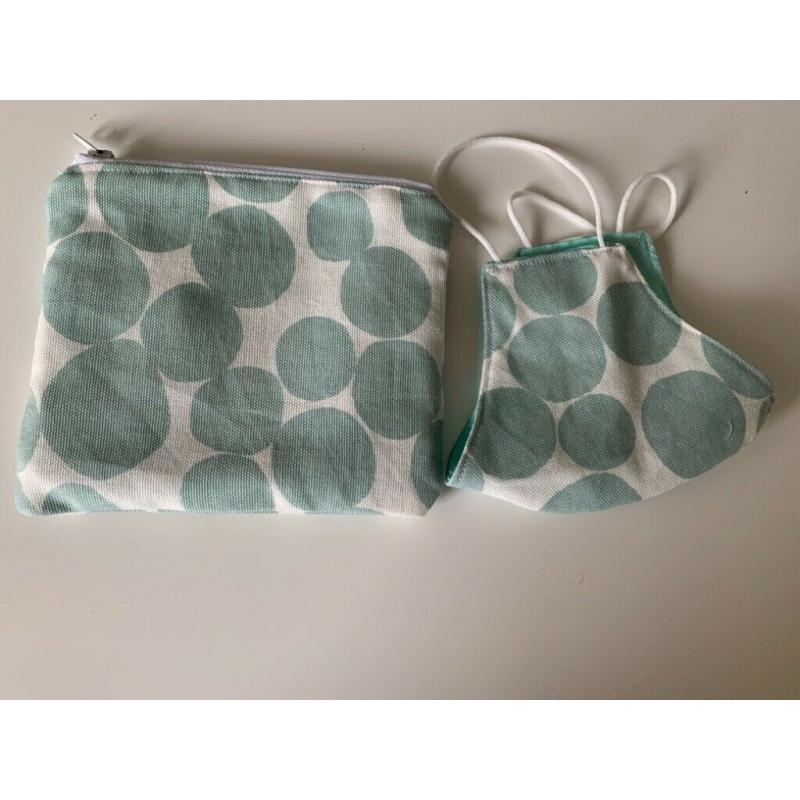 Face mask and bag set