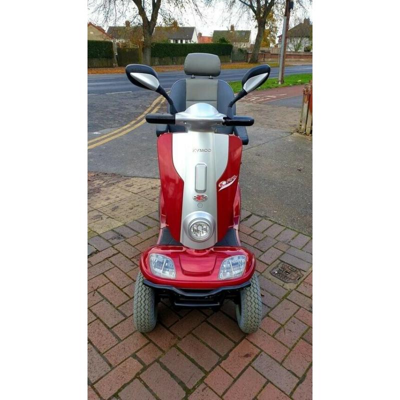 mobility scooter 8mph,32 stone userweight,35 miles range with warranty,free delivery