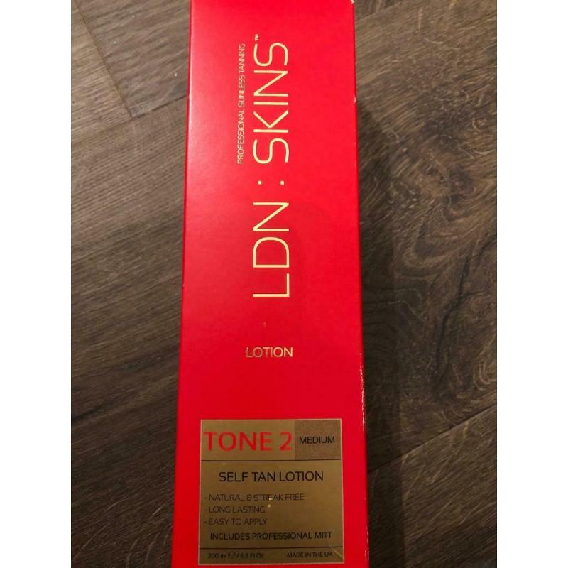 FREE - self tan lotion