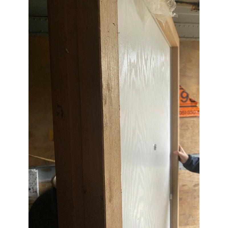 Interior composite fire doors