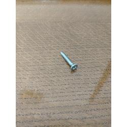 200 COUNTERSUNK FIRMGRIP TWIN THREAD ZINC PLATED STEEL WOODSCREWS 10 X 1.25" NEW