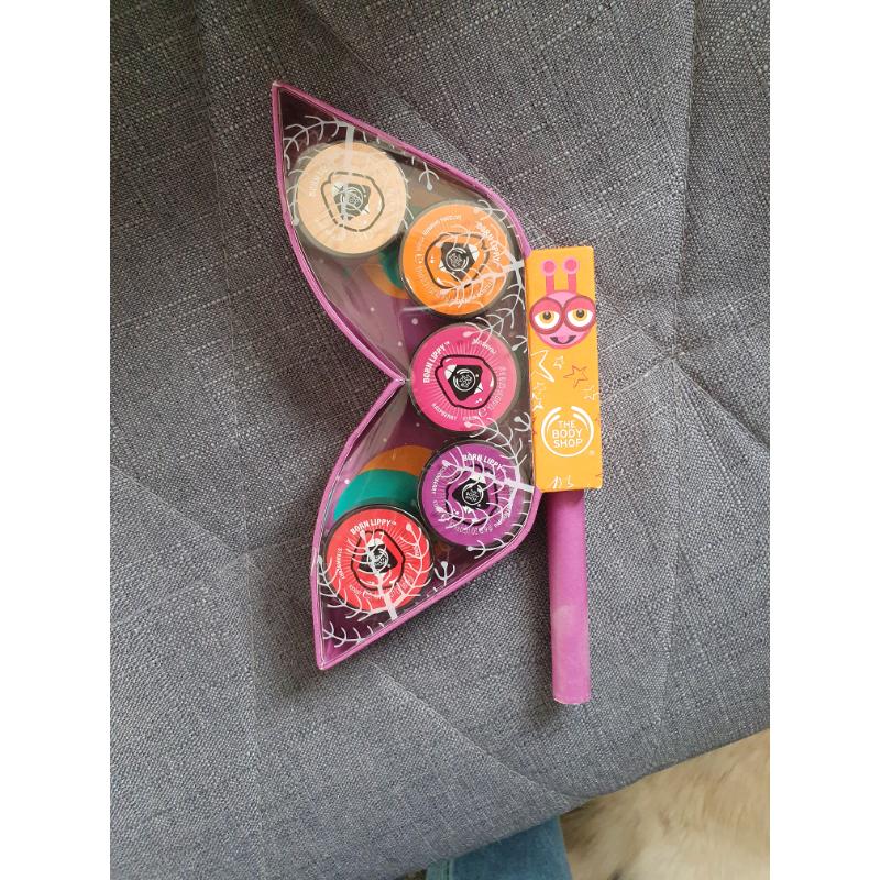 unopened body shop gift set