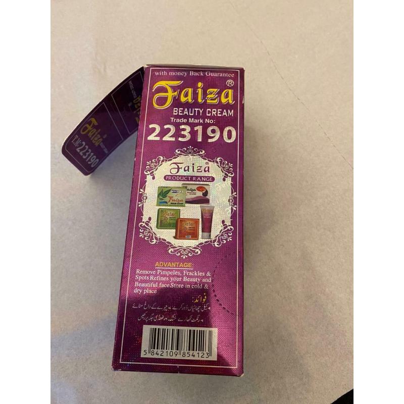 Faiza whitening cream