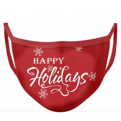 Face Mask Reusable Washable Protective Breathable Covering Christmas Print Sale