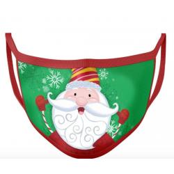 Face Mask Reusable Washable Protective Breathable Covering Christmas Print Sale