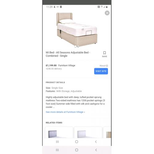 Mobility bed