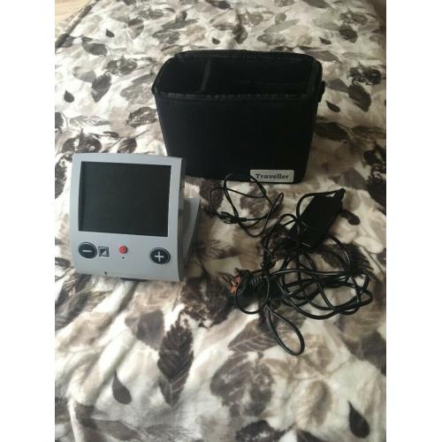 Optelec portable reading magnifier