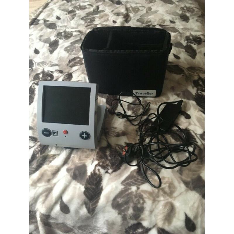 Optelec portable reading magnifier